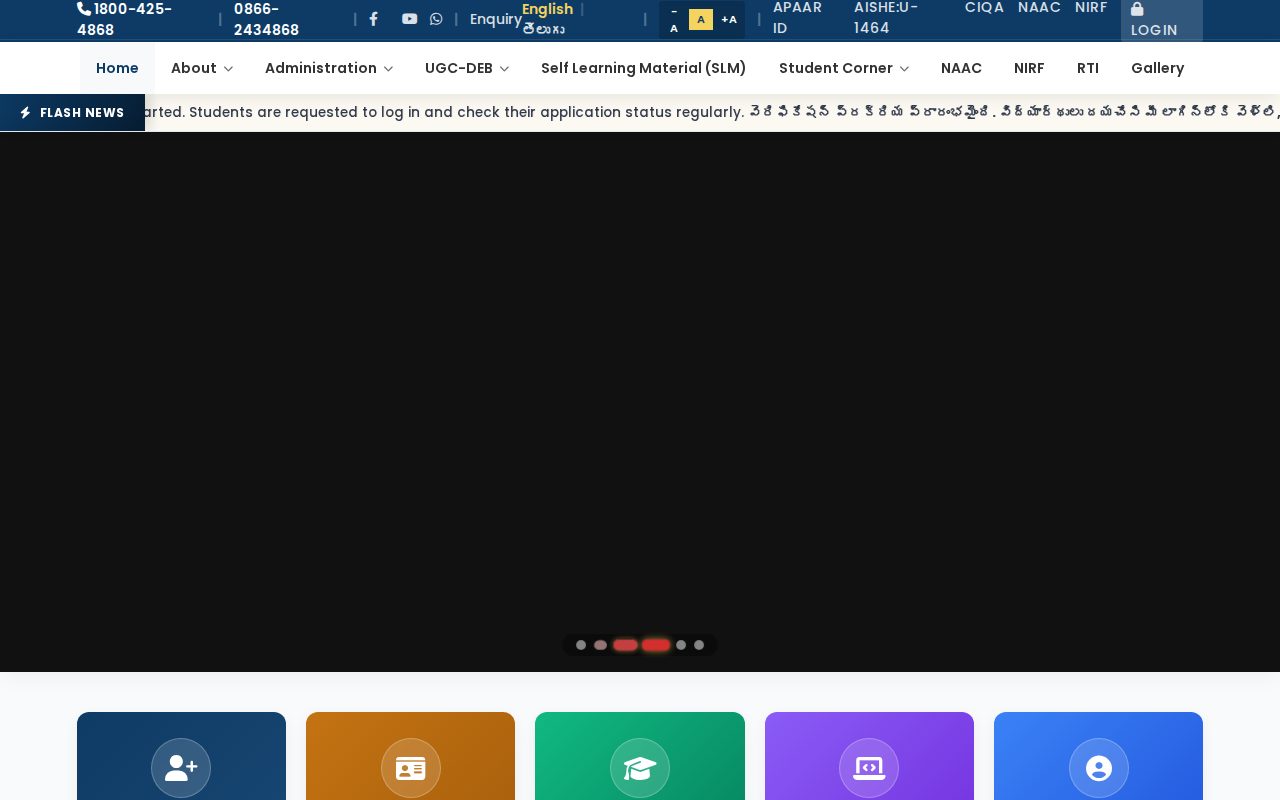 Official BRAOU-AP page on drbraouap.ac.in: official page